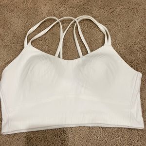 White lululemon bra
